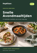 Cover Snelle Avondmaaltijden van HapKlaar